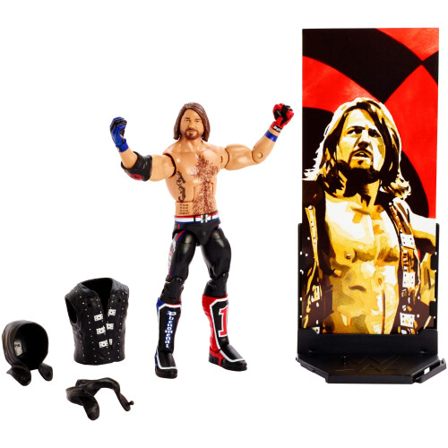 WWE WWE AJ STYLES ELITE COLLECTION AKCN    FIG   RKA 1
