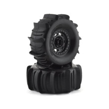 Roues Traxxas 8475 Desert Racer avec pneus ? aubes Noir