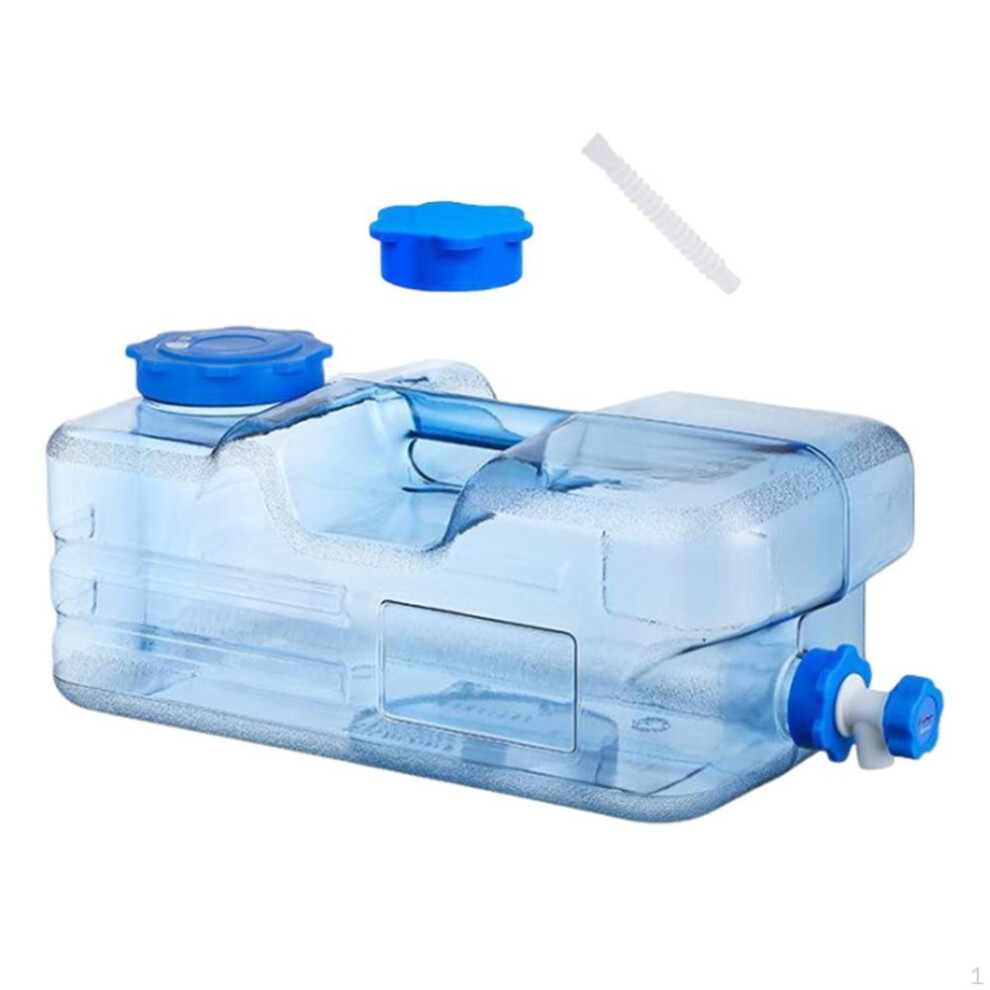 (15L) Camping Water Container Carrier Large Capacity Tank With Faucet Storage Jug For