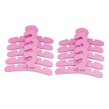 Emily Rose 14-Zoll-Puppe 10er-Pack rosa Holzbgel | 14"" Puppenschrank Kleiderbgel Zubehr | Passend fr Puppenkleidung von 14 bis 15 Zoll