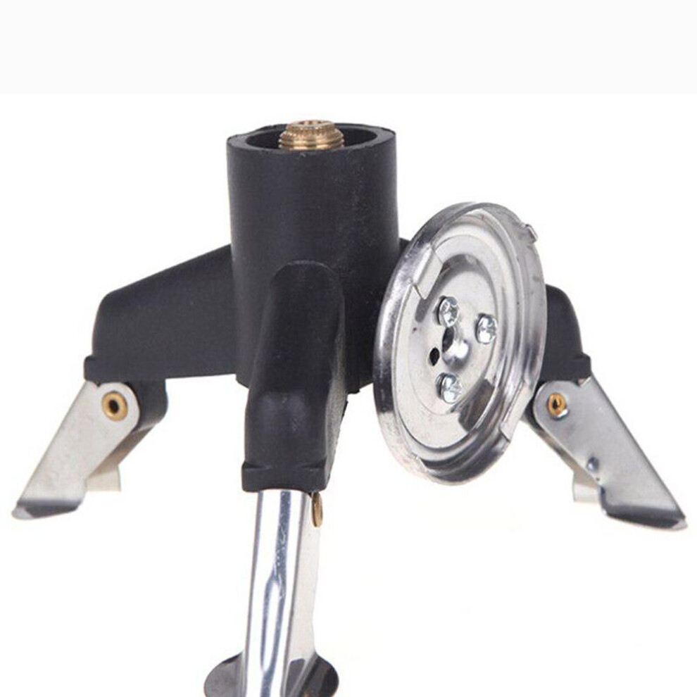 (as the picture) Outdoor Tripod Gas Stove Connector Tank Stand Adapter Camping Equipment Gas Stove Adapter