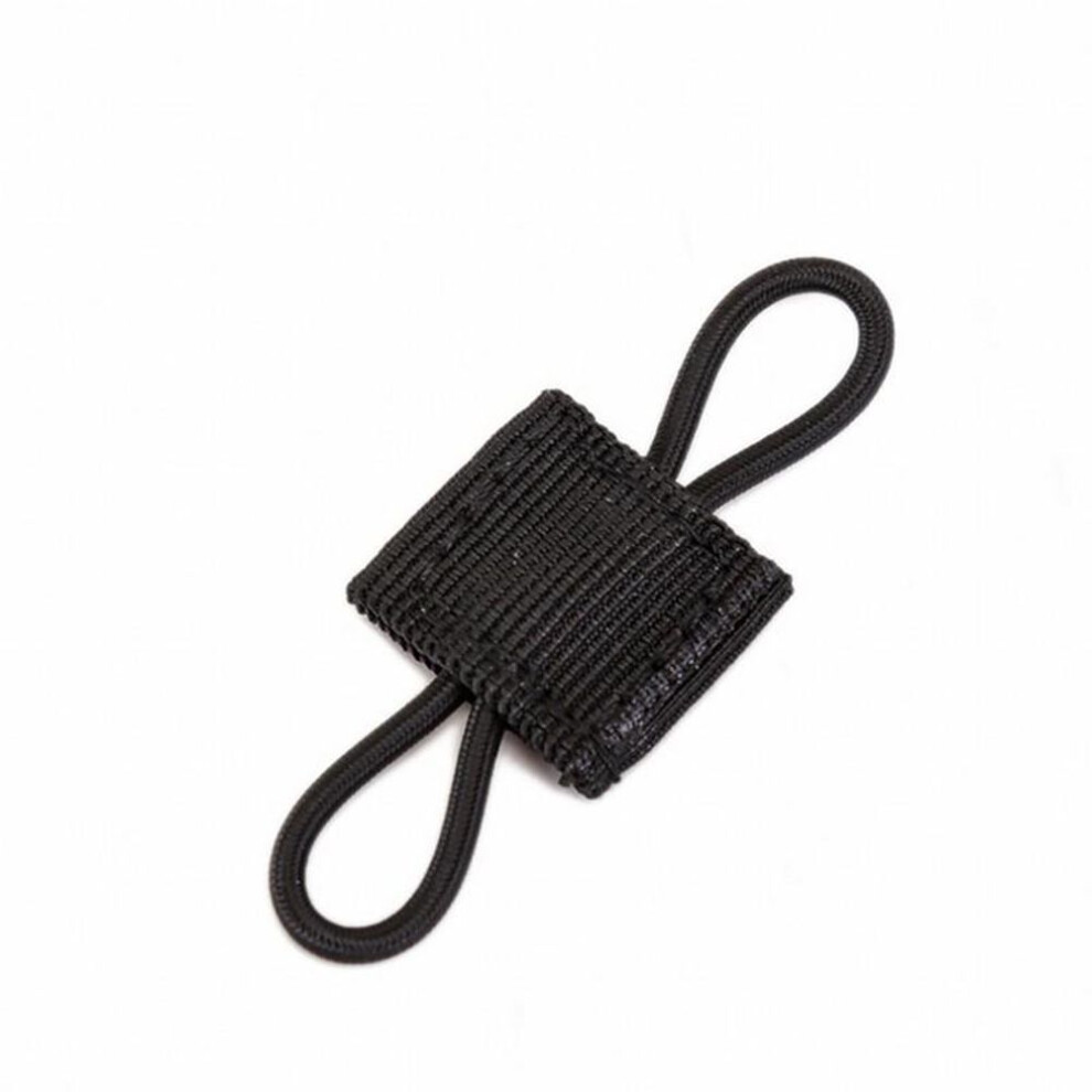 (black) Sport Backpack Binding Retainer Ribbon Buckle