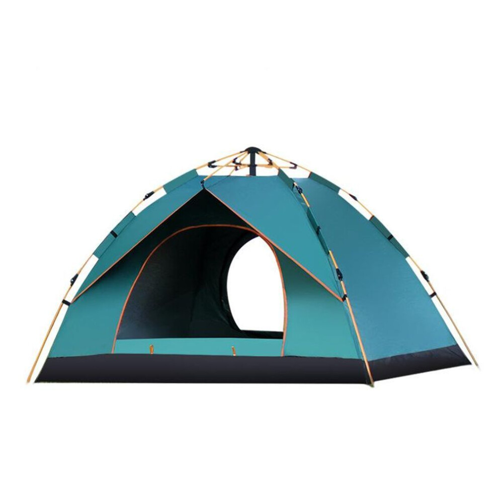 (green, 200*200*140cm) Outdoor Two Person Portable Tent, Windproof, Waterproof, Foldable, Fully Automatic Camping, Camping, Outdoor Equipment Tent