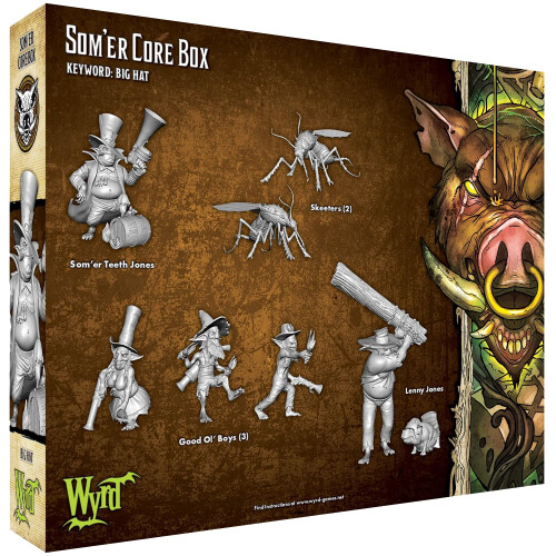 Malifaux Τρίτη Έκδοση Bayou Som'er Κορυφαίο Πακέτο 1