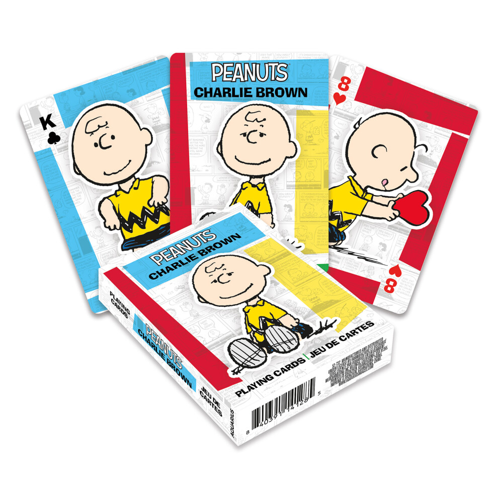 Photos - Board Game Peanuts charlie Brown Playing cards 52 card Deck + 2 Jokers