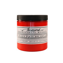 (Scarlet) Professional Screen Printing Ink 8oz (226ml)