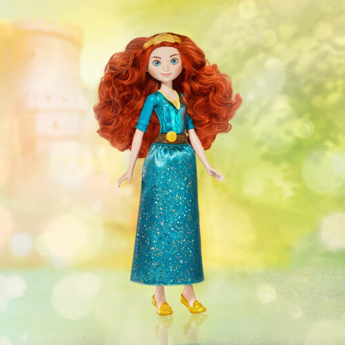 Disney Κούκλα Disney Princess Royal Shimmer Merida, Κούκλα Μόδας με Φούστα και Αξεσουάρ 2