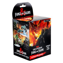 WizKids D&D Icons of The Realms Miniaturen: Fangs en Talons Individuele Booster, Zwart