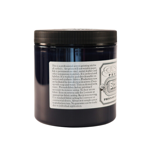 (Navy) Professional Screen Printing Ink 8oz (226ml) 2