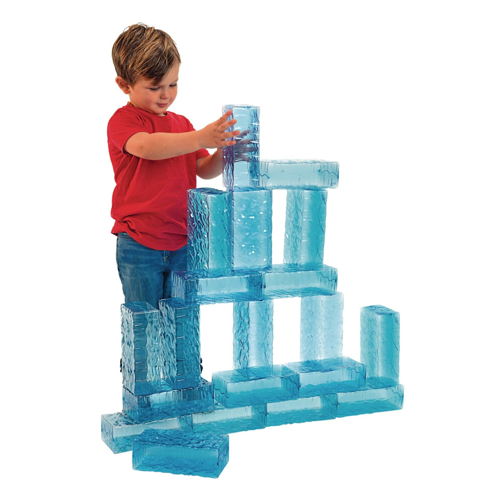 Excellerations Ice Blocks Set of 20 Building Blocks STEM Engineering