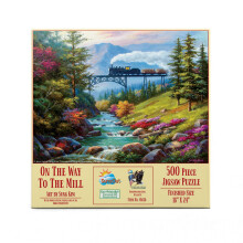 SUNSOUT INC  On The Way to The Mill  500-teiliges Puzzle von Knstler: Sung Kim  fertige Gre 18 x 24 Zoll  MPN-Nr. 41616