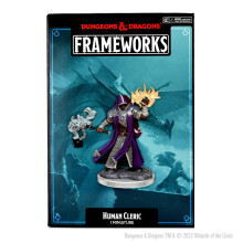 D&D Frameworks: Menselijke Cleric - Ongeschilderd en Niet Geassembleerd