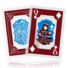 WJPC Magic Warrior Vandt?tte spillekort Plast-spillekort Deck of Cards Spil- og festgavepokerkort (Epic Warrior)
