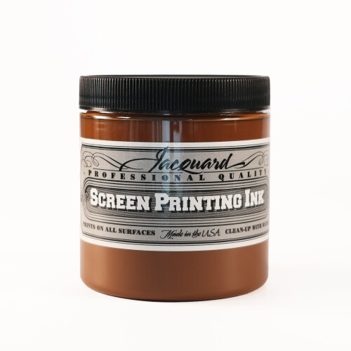 (Opaque Ochre) Professional Screen Printing Ink 8oz (226ml) 2