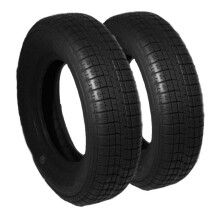 145R10 radial trailer tyre, 10" inch tire, 430kgs 14510 84/82N, heavy duty Wanda