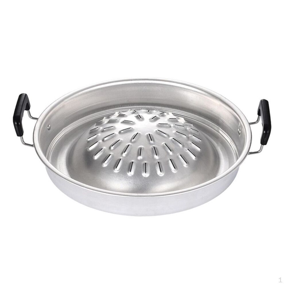 (as the picture, Alloy 35cm) Bbq Grill Pan With Nonstick Coating, Griddle Plate For Gas Stoves, Indoor Or Outdoor Open
