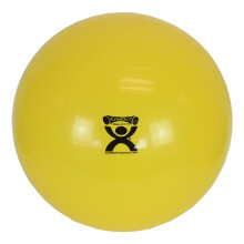 CanDo Pallone da Esercizio Gonfiabile Giallo 17,7" Extra Spesso Antiscivolo per Yoga Pilates