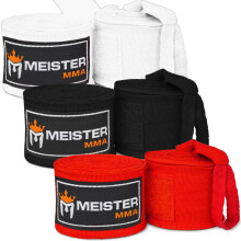 Meister voksen 180 """" Håndindpakning til MMA & Boxing - 3 par pakker