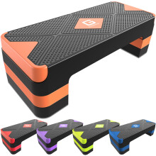 gYMMAgE Aerobic Exercise Step  Adjustable Aerobic Stepper for Exercise