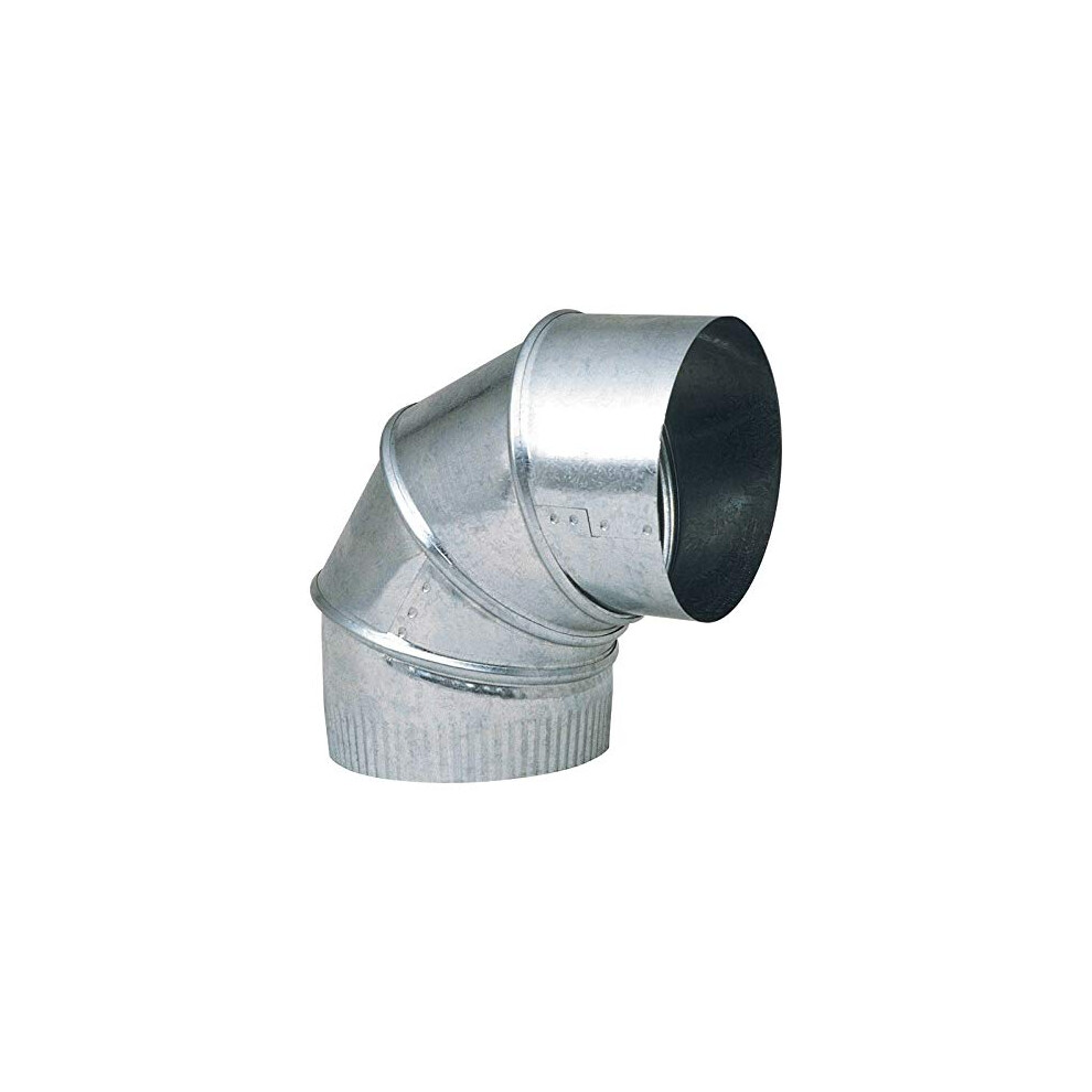 United States Hdw Gv0308 10" 26Ga Galvanized Adjustable Elbow 063467110088