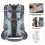 Vortice MAELSTOM CHAMING BACKPACK MACACA DE CAMPING 50L Daypack     prova d'   gua com capa de chuva Backpack Backpack azul 5