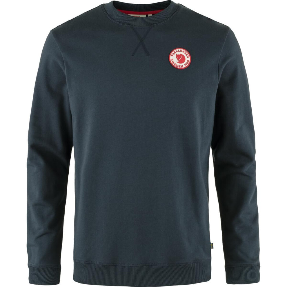 Fjällräven Fjllrven 1960 Logo Badge Sweater Dark Navy Lg