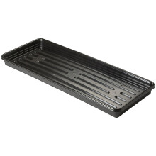 1 x Black Grow Bag Tray For Garden, Flowers, Plants & Greenhouses