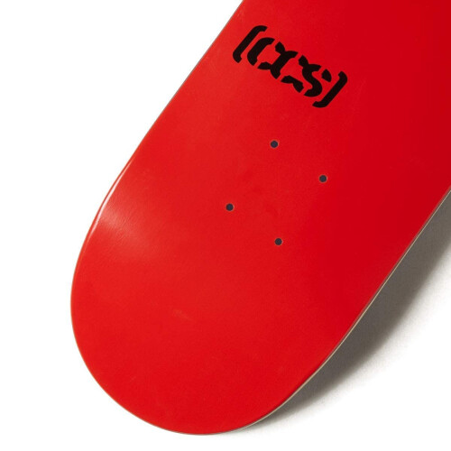 CCS [CCS] Logo Skateboard Deck Red 7.00 """" 1