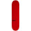 CCS [CCS] Logo Skateboard Deck Red 7.00 """" 1