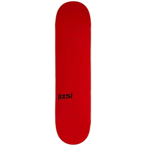 CCS [CCS] Logo Skateboard Deck Red 7.00 """"