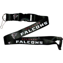NFL Atlanta Falcons Team Lanyard negru