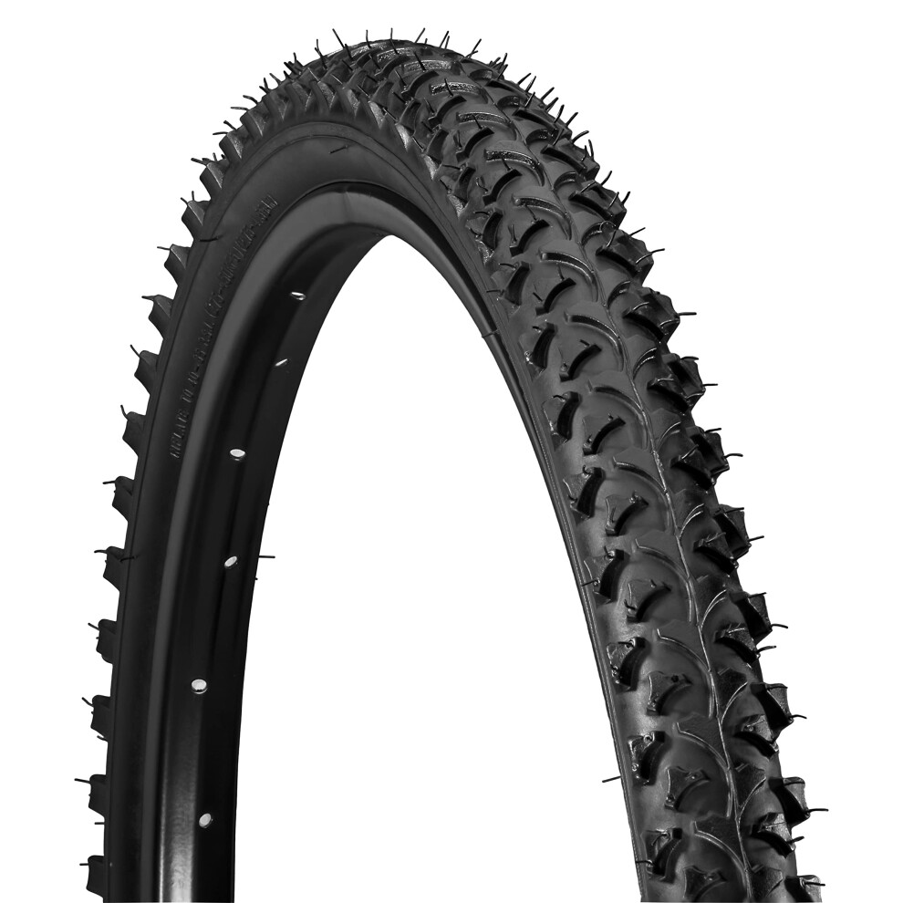 Schwinn Replacement Bike Tire 26 x 1.95 Mountain Bike Tire High Traction Tread Steel Bead Construction Fits Internal Rim Widths 19mm-29mm PSI Range 40
