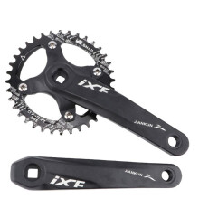 Rower grski ZTZ 170 mm Kwadratowy mechanizm korbowy z tarcza 104 BCD 32/34/36/38T Stop aluminium MTB Korba Okragla tarcza i korba pasujaca do Shiman
