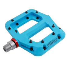 FOOKER MTB Pedals Mountain Bike Pedals 3 Bearing Non-Slip Lightweight Nylon Fiber Bicycle Platform Pedals for BMX MTB 9/16""