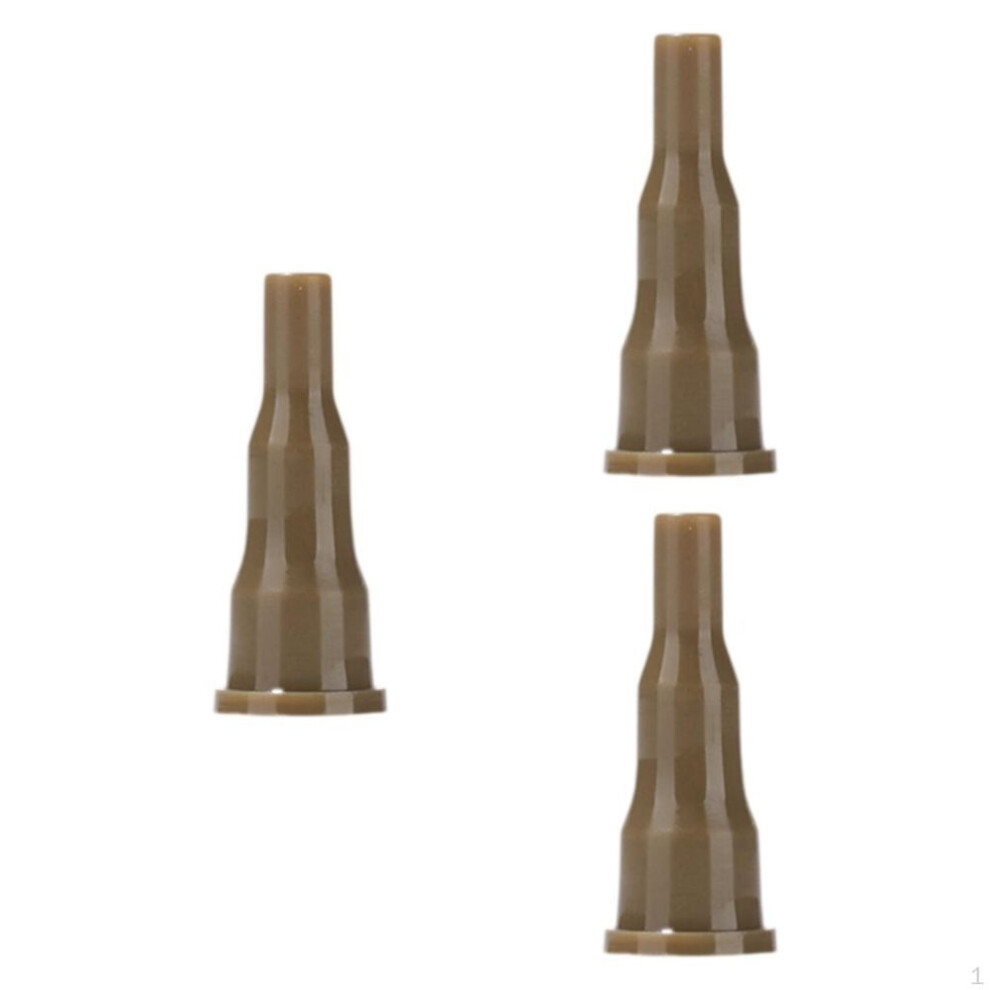 (khaki) 3 Pieces Gas Tank Filling Valve Adapters Connector Cassette Outdoor Accessories