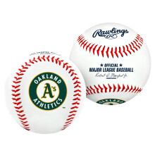 Rawlings MLB Oakland Athletics -joukkueen logo baseball-valkoinen 1