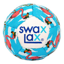 SWAX LAX Lacrosse Training Ball - Allenamento indoor e outdoor senza rimbalzi e rimbalzi (1 Flamingo)