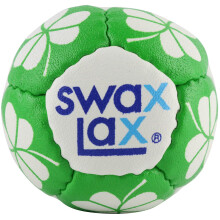 SWAX LAX Lacrosse Training Ball - Allenamento indoor outdoor senza rimbalzi e rimbalzi (1 trifoglio)