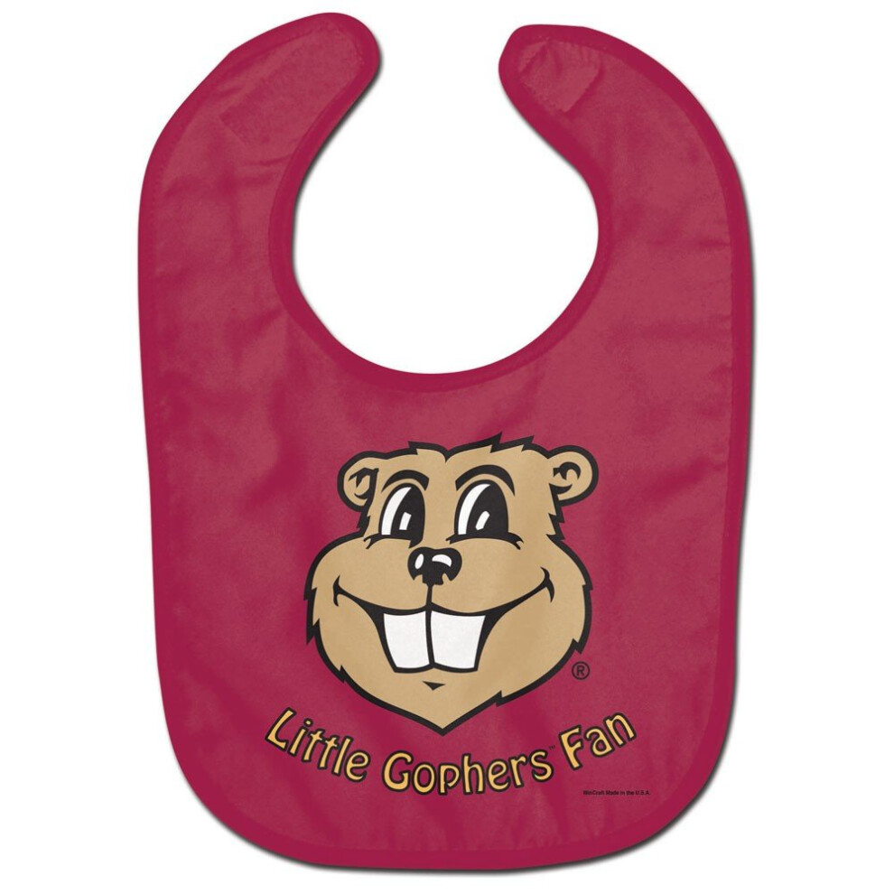 Ncaa University Of Minnesota Wcra2174814 All Pro Baby Bib Wincraft