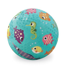 Crocodile Creek Pelota de Juego de Goma, Se Envía Desinflada, Diseño Duradero para Juegos al Aire Libre, para Niños de 3 Años en Adelante