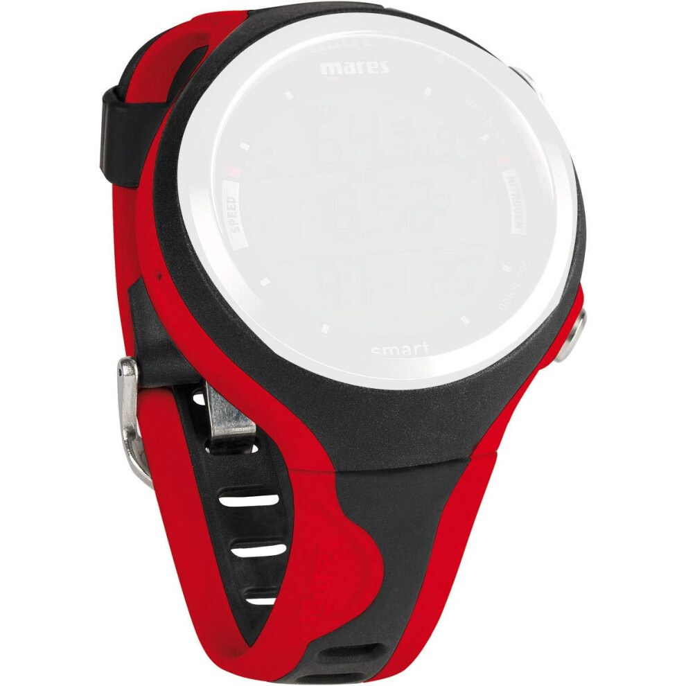Mares Smart Watch Duikcomputer Polsband (Zwart/Rood)-image