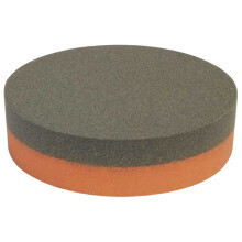 Norton 61463685545 IB64 India AO Pierre d'aff?tage ? grains combin?s Oxyde d'aluminium Abrasif GrossierFin Grains OrangeBr