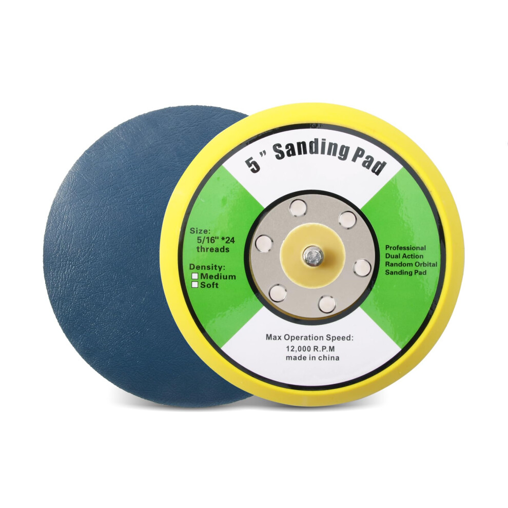 Sanding Sanding Shiningeyes Psa Dla Podwjnej Akcji Sander (5 Cali)-image