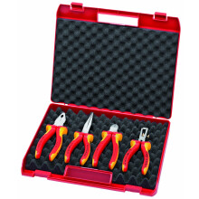 KNIPEX 00 20 15 4-teiliger 1 000 V isolierter Werkzeugsatz