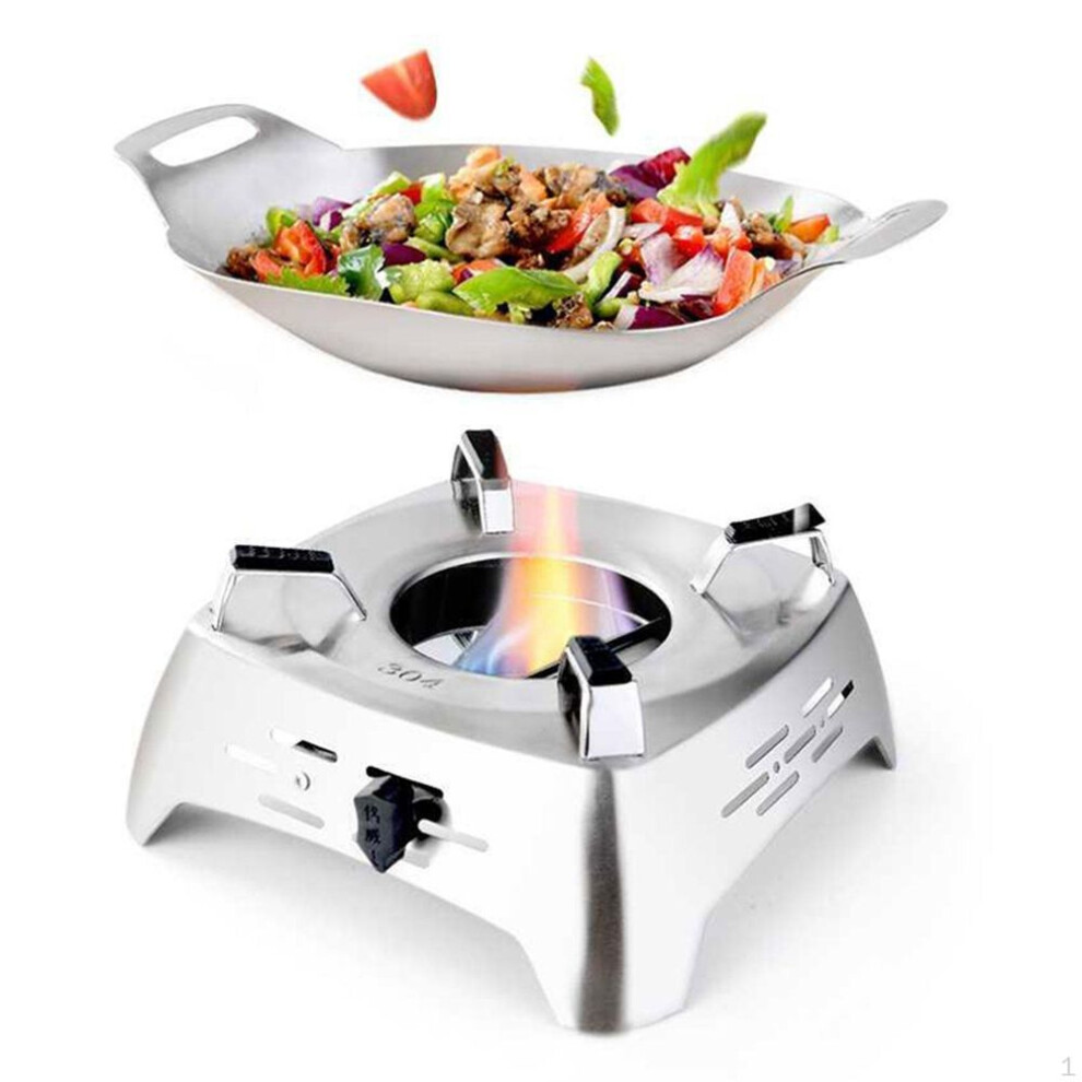 Portable Camp Stove Camping Cooktop Fuel Furnace Solid For Backpacking,