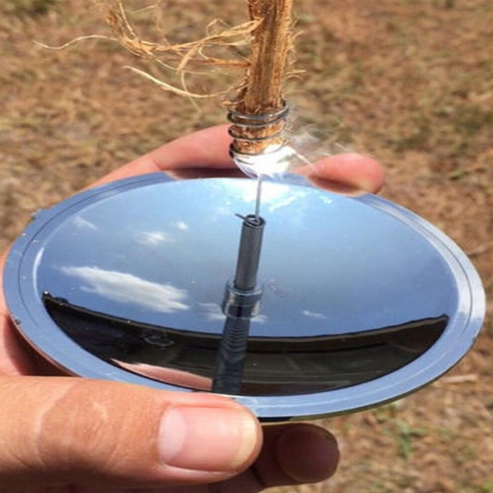 (as the picture, One Size) Solar Igniter Outdoor Hiking Camping Wilderness  Portable Solar Cooker Fire Lighter