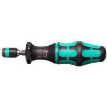 Wera 05074715001 Kraftform 7460 Hexagon Torque Screwdriver 1/4 Head 0.31.2 Nm PreSet Adjustable Torque Range Silver
