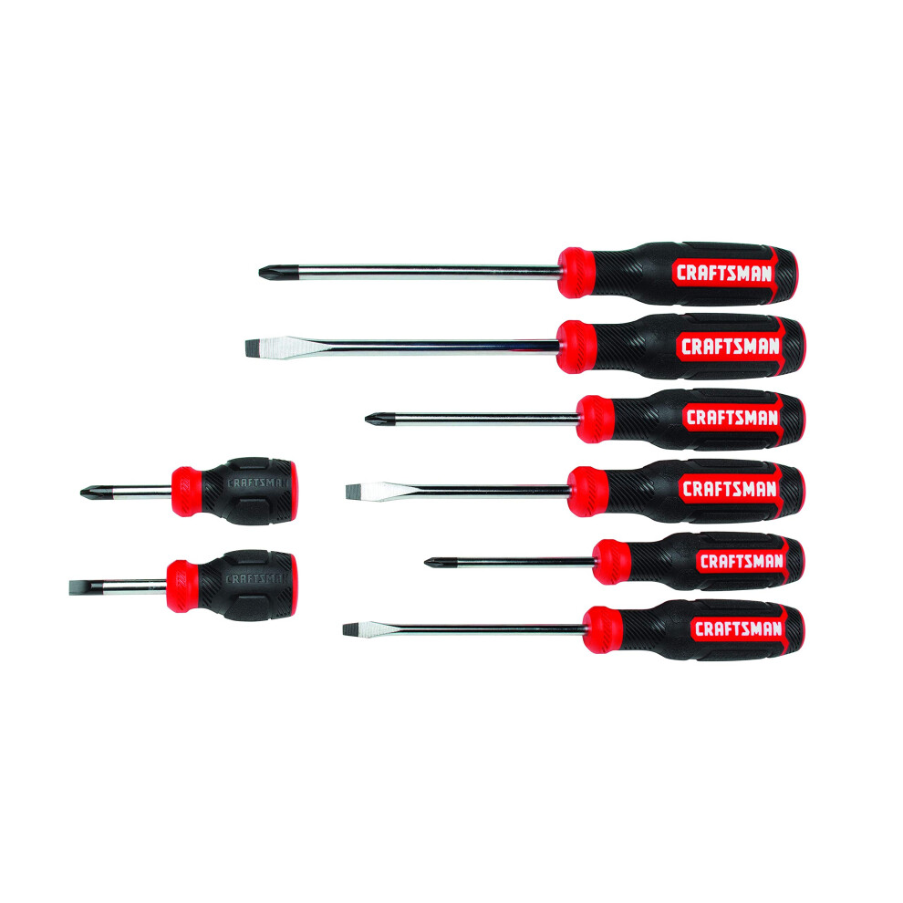 CRAFTSMAN Screwdriver Set Assorted 8-Piece (CMHT65075)