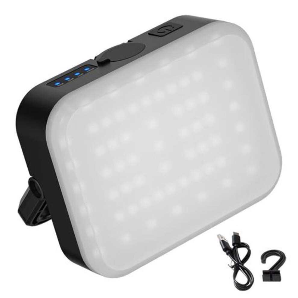 Solar Camping Light 1000 Lumens 4 Light Modes Compact Size Rechargeable Waterproof LED Work Light Portable Emergency Light