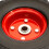 10" 3.00-4 PU Solid Tyre & Offset Flat Free Wheel 16mm Bore Sack Truck 5